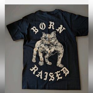 BORN X RAISED Black Graphic Tee